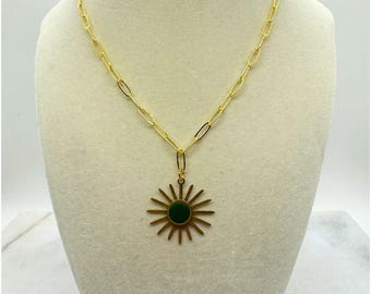Black-Eyed Susan Necklace