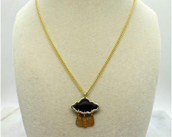 Mini Raincloud Necklace