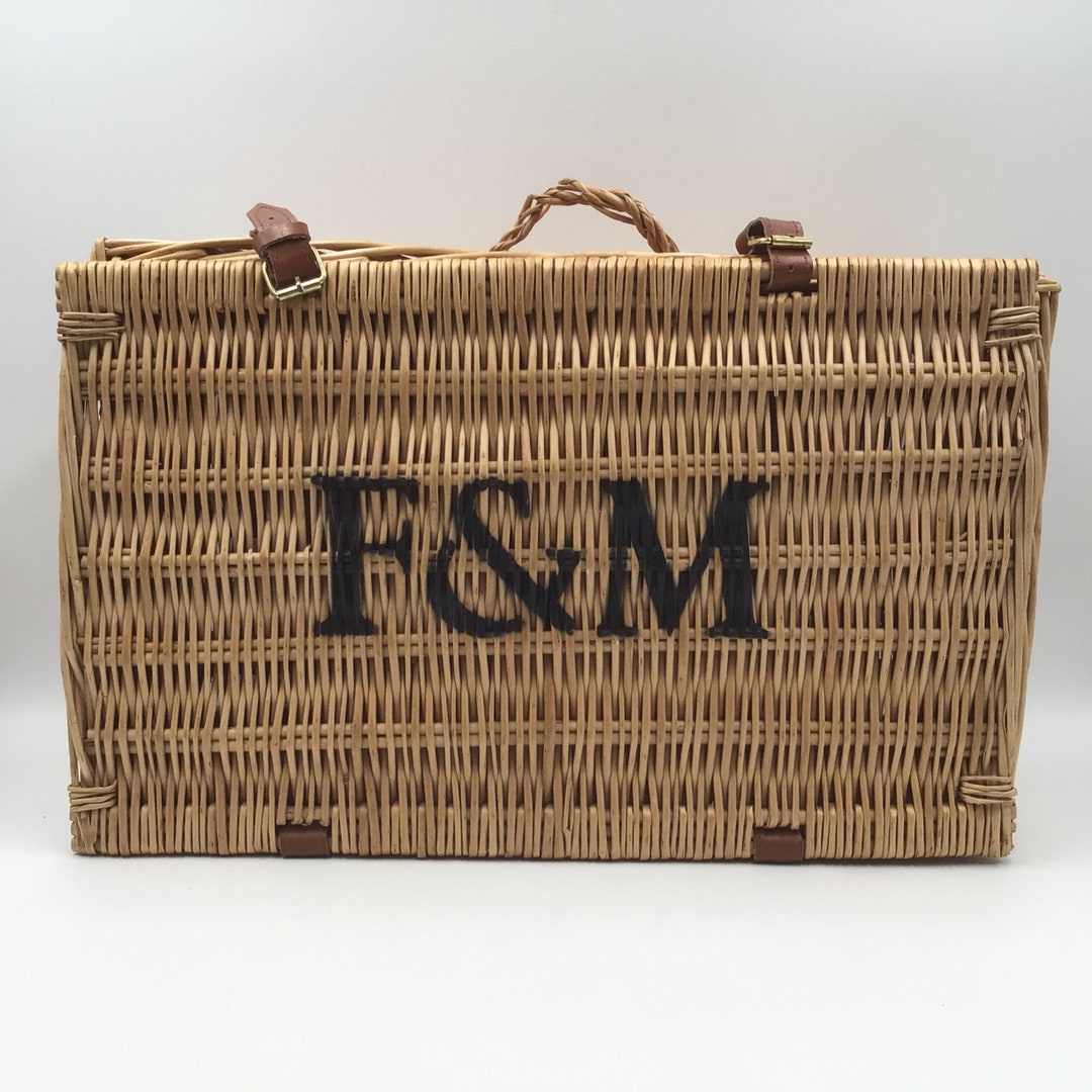 Fortnum & Mason Wicker Picnic Basket Hamper Gift Ideas Etsy UK