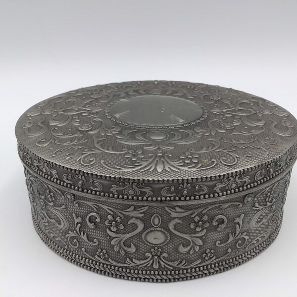 Metal Jewelry Box Etsy UK