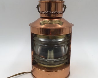 Continental Heklicht copper ship’s lantern, father’s day gift, gift ideas, home decor, birthday gift, man cave gift, wedding gift, gifting