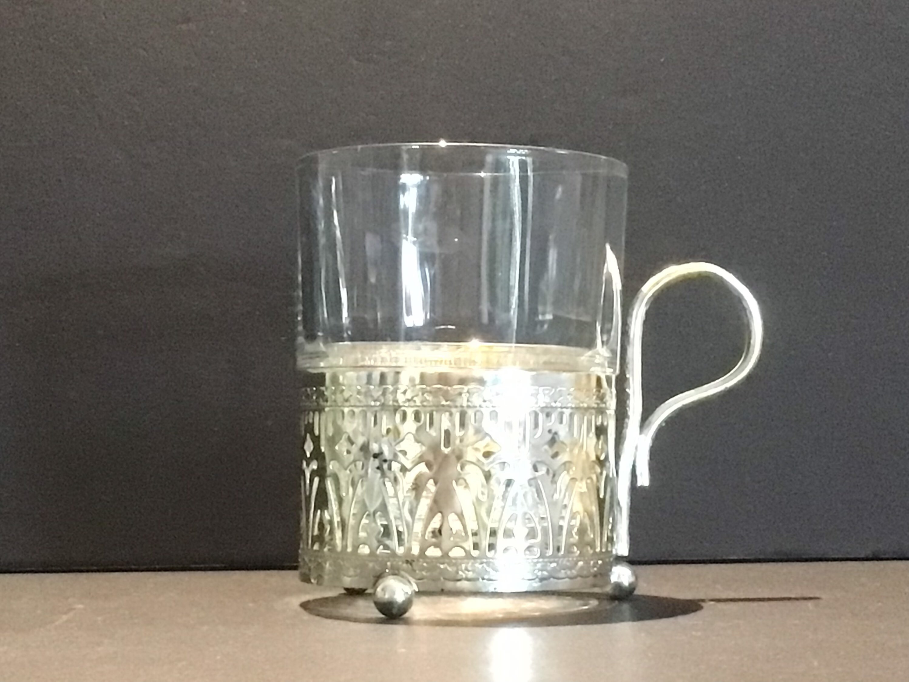 vintage coffee glasses
