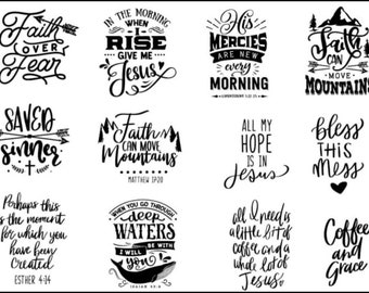 Downloadable File Faith svg Christian svg Faith svg Faith HE RESTORES SVG Religious Jesus Scripture svg Christian Shirt svg