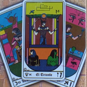 Cartas del Tarot Egipcio en espanol