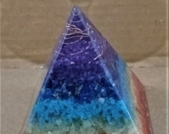 Seven Stones Pyramid 4"