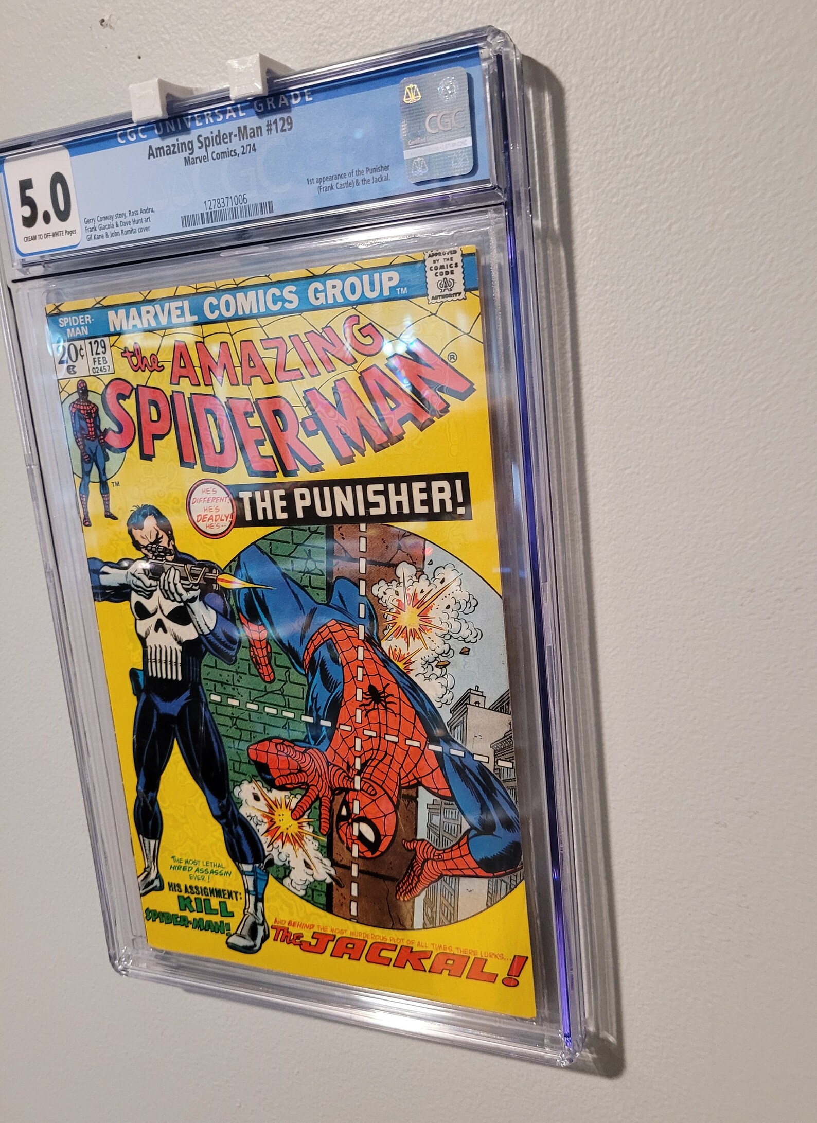 CGC Graded Comic Wall Mount Modern New CGC Slab Etsy
