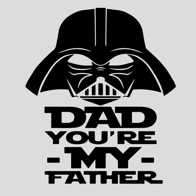 Download Disney Star Wars Digital Dad You Are My Father svg png jpg ...