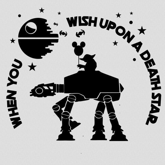Yoda When You Wish Upon A Death Star Clipart Disney Etsy Yoda When You Wish Upon A Death Star Clipart Disney Etsy