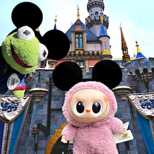 Labubu Mickey Ears Acrylic Fits Nuimo - Nuimo Mickey Ears Mouse head Mickey Disney Labubu Accessories Labubu Doll