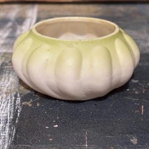 Vintage Low Lotus Cache Pot