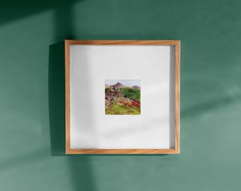 Harry Potter Art Print: Prisoner of Azkaban Watercolor Miniature