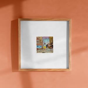 Poor Things (2023) - Movie Miniature - Mini Movies - Squared print - Movie Posters