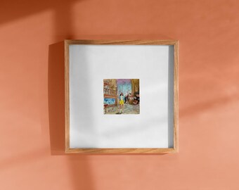 Poor Things (2023) - Movie Miniature - Mini Movies - Squared print - Movie Posters