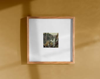 Lord of the Rings, the Fellowship of the Ring Movie Miniature art: Signed Watercolour print, Archival Quality