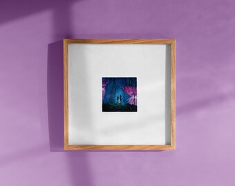 Avatar Movie Miniature Print: Signed Archival Illustration (6x6 inches)