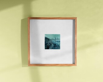 Batman Begins (2005) - Movie Miniature - Mini Movies - Squared print - Movie Posters