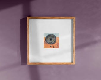 Dune (2021) by Denis Villeneuve - Lisan al ghaib - movie miniature illustration - Squared print
