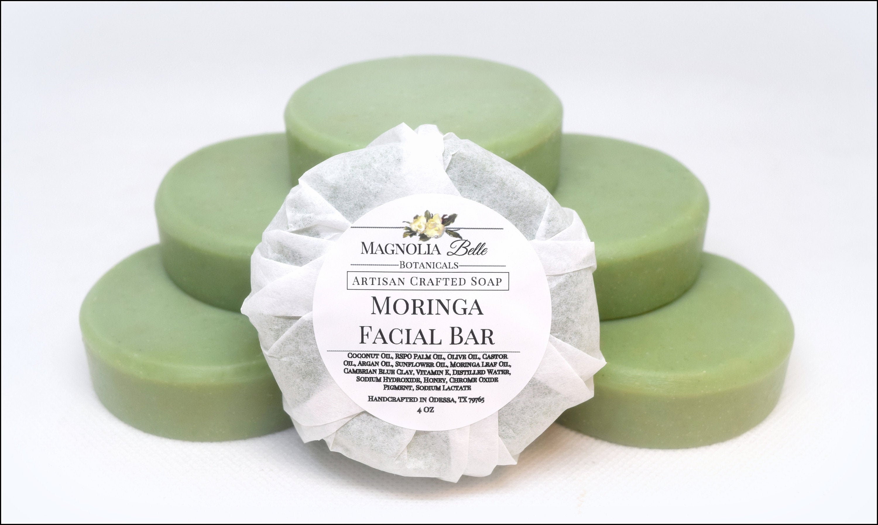 Moringa Facial Soap Bar Etsy