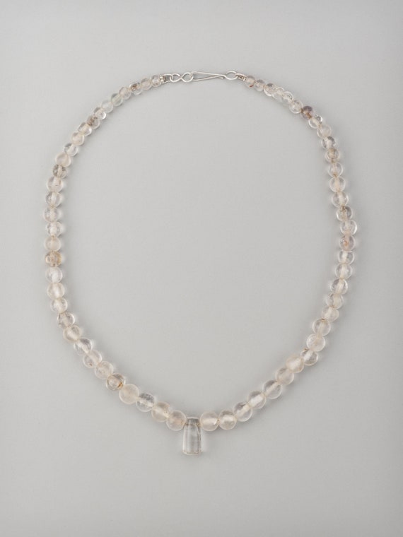 Ancient Quartz Crystal Necklace with Pendant - image 2