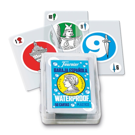 Baraja Espanola 50 Waterproof Playing Cards 