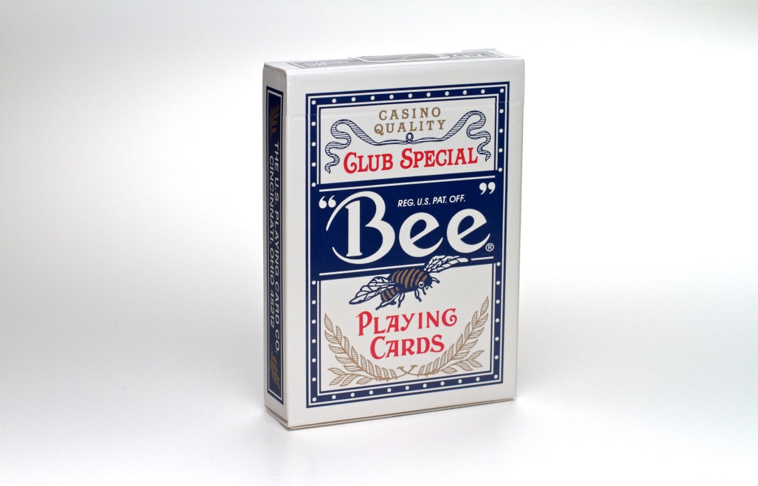 Playing Cards Bee No92 Standard Index Playing Cards by USPCC Blue - Etsy