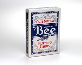 Cartes à jouer Bee No92 cartes à jouer index standard par USPCC bleu