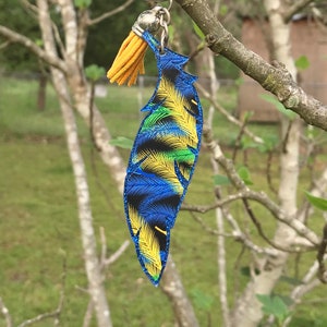 Feather Keychain