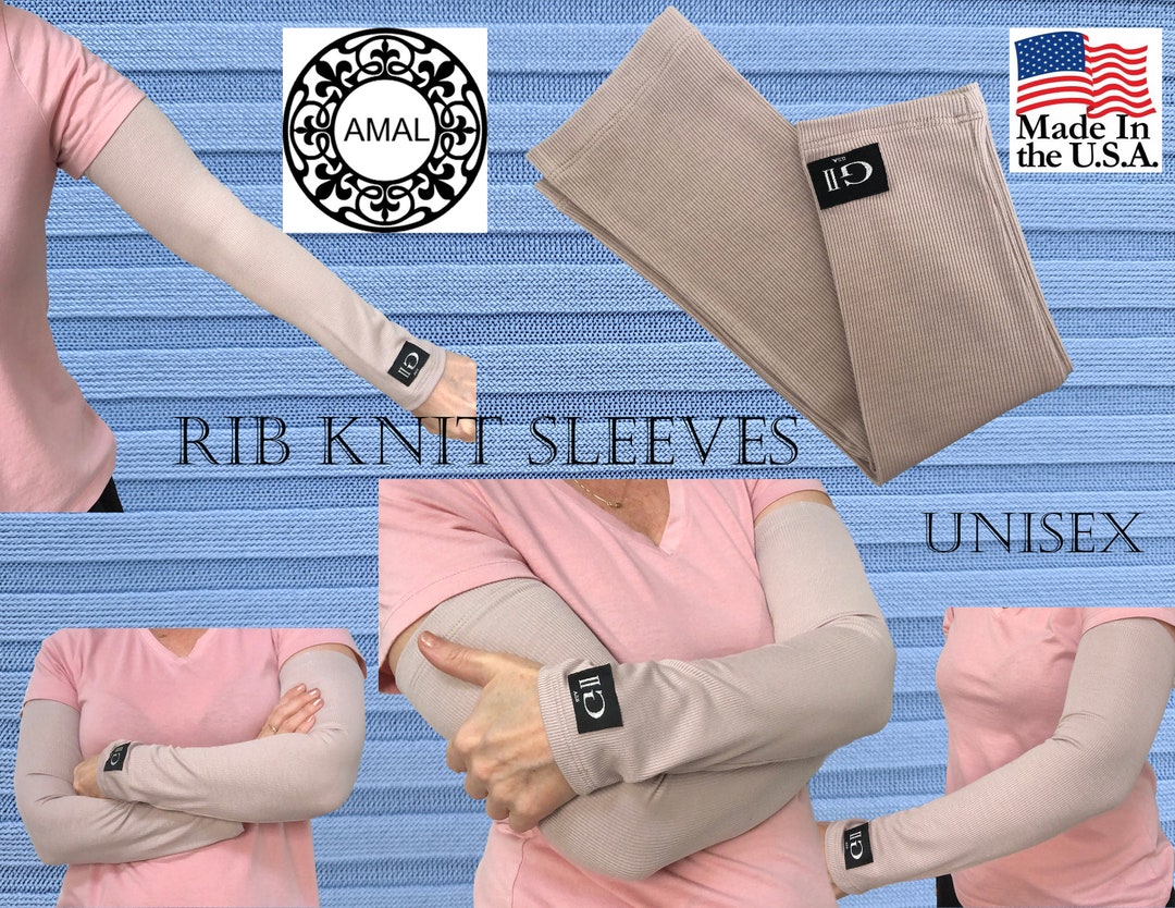 AMAL Muslim Sleeves to Cover Arms for Women USA Fast Shipping Colors COTTON Model B5 Etsy