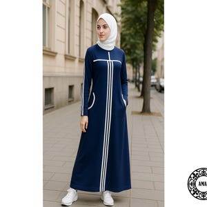 sachin and babi light blue dress How to Look Modern In Under budget 🤔 | Modest hijab dress