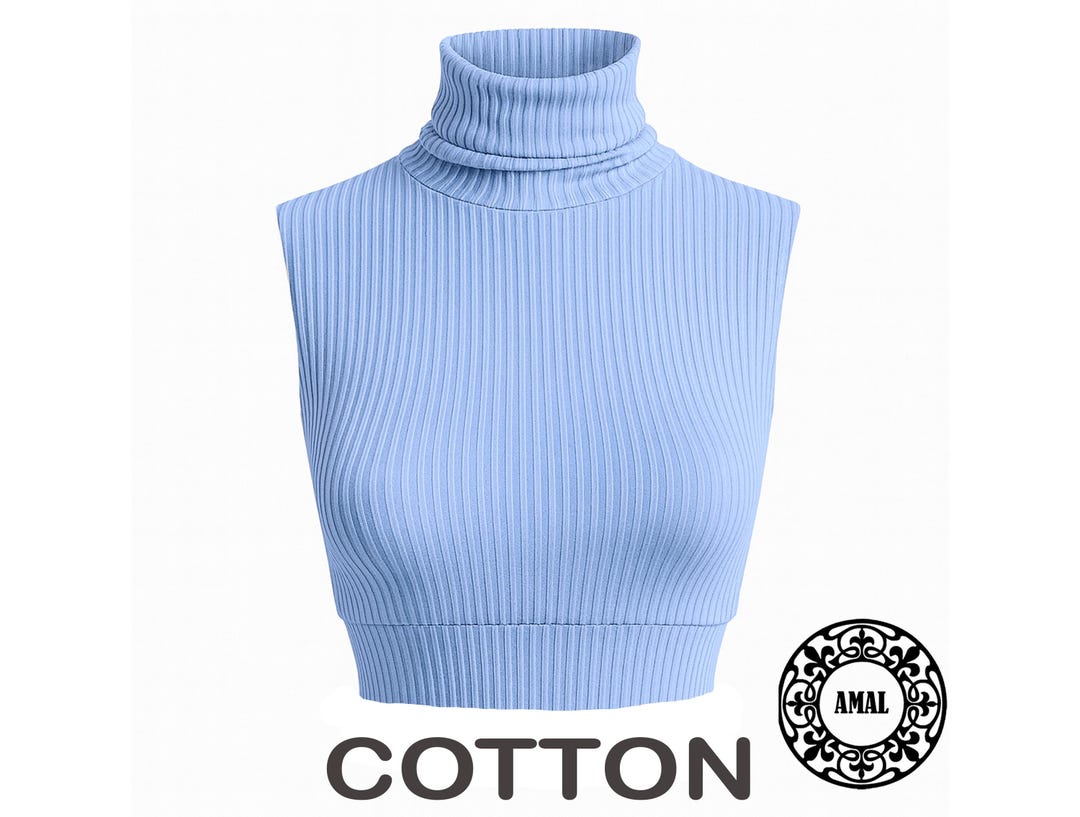amal-muslim-cotton-ribbed-sleeveless-ribbed-turtleneck-crop-top-fitted