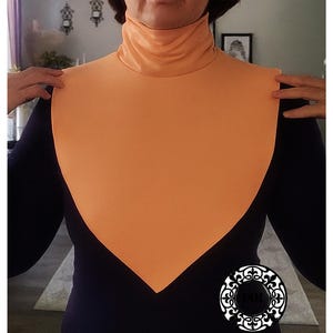 AMAL Muslim, Cuello falso Dickie de algodón, Cuello alto alto con inserto de cuello alto desmontable, EE. UU. imagen 3