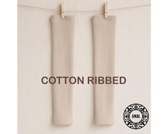 AMAL Muslim. COTTON Ribbed Arm Sleeves USA