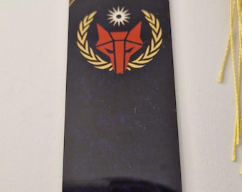 Red Rising Series Metal Bookmark - HOWLERS (Single Item or as Set)