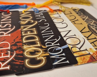 Red Rising Series Metal Bookmark (Single Item or as Set)