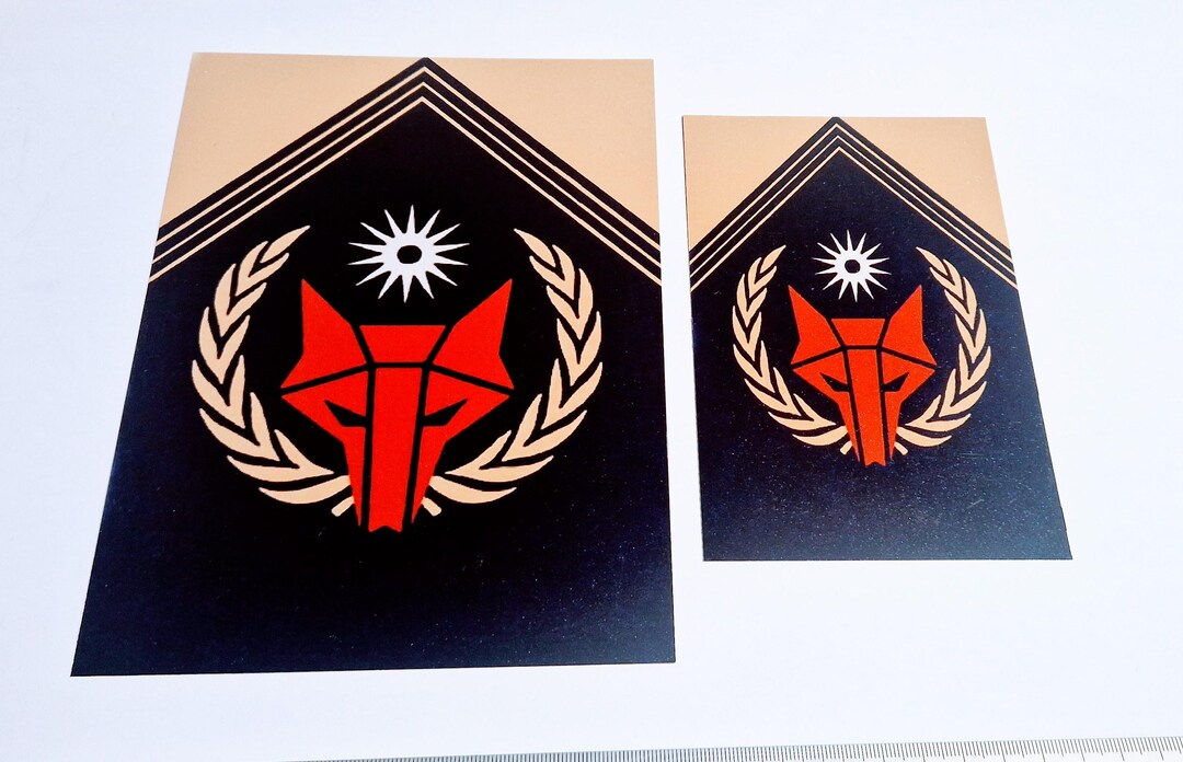 Red Rising Howler Legion Metal Wall Sign (2 Sizes) - Etsy