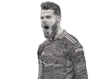Photo Signée Erling Haaland Manchester City – Format A4 Avec Autographe Imprimé, Qualité Pro à Encadrer