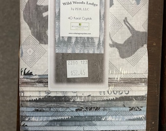 Wild Woods Lodge Strips by Wilmington Prints
