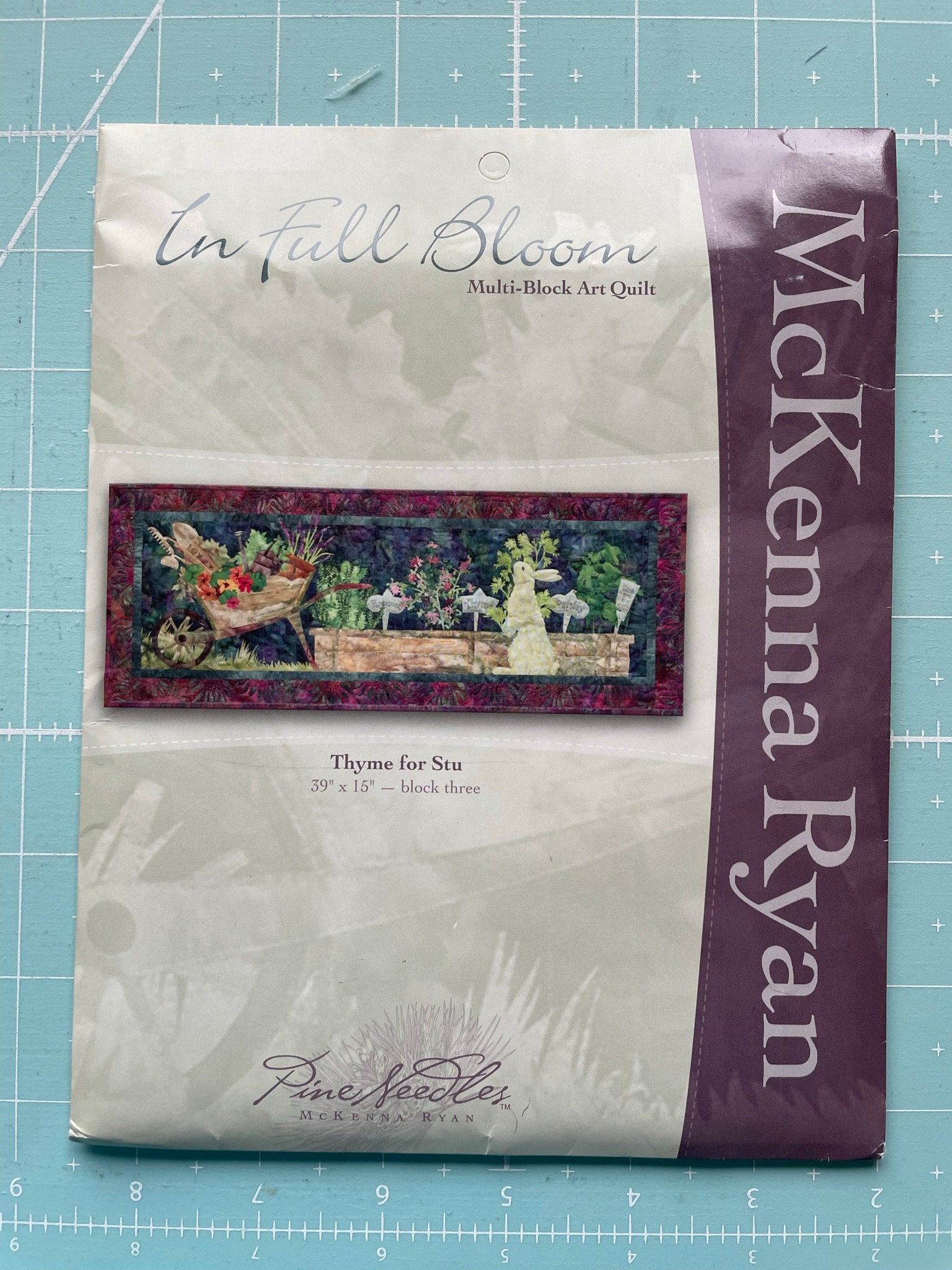 Thyme for Stu Quilt Pattern for Mckenna Ryan in Full Bloom Etsy