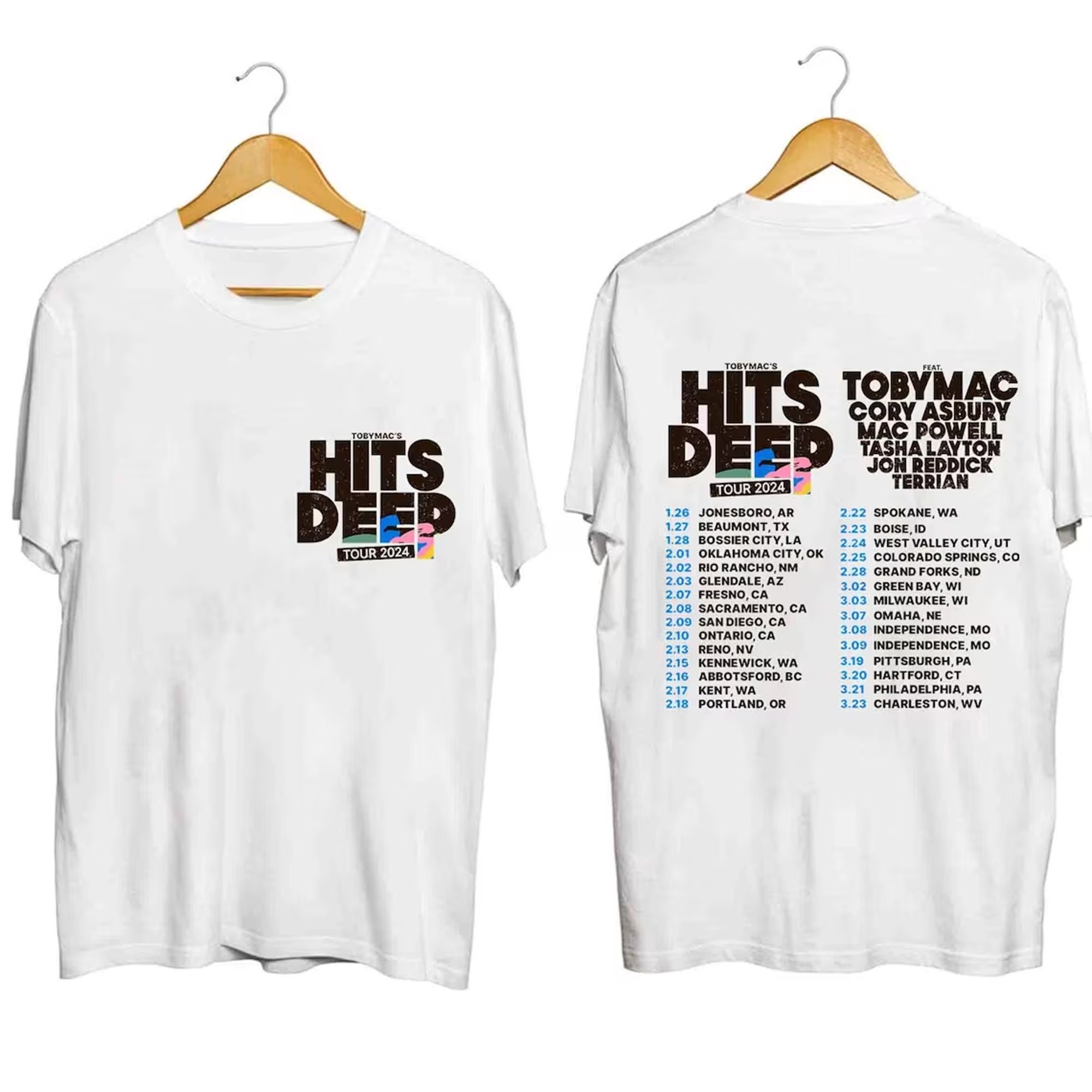 TobyMac Hits Deep Tour 2024 Shirt, TobyMac Shirt, Rapper TobyMac 2024 Concert Shirt