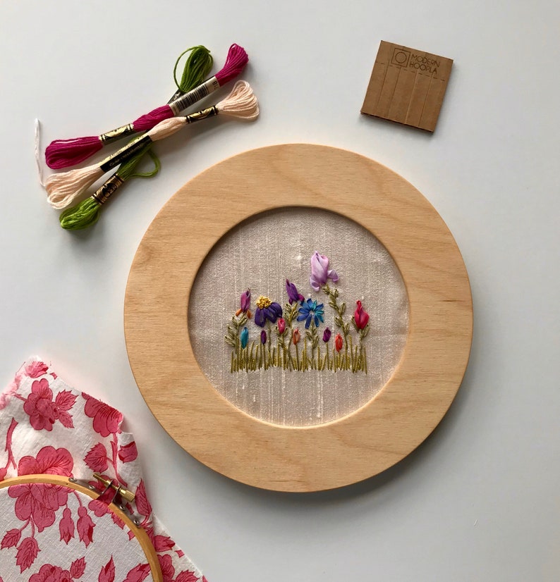 CIRCLE Embroidery FRAME. Hand Embroidery Frame. Cross Stitch Etsy UK