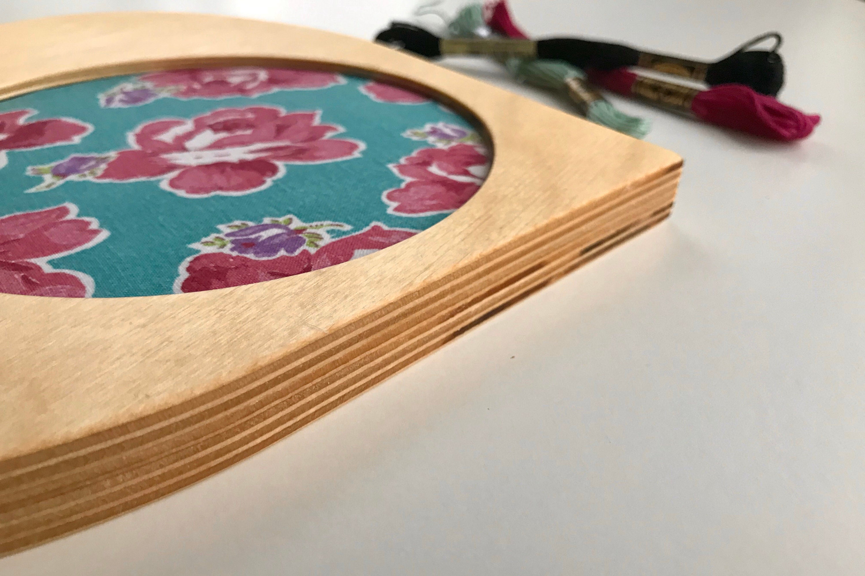 HEART Embroidery FRAME Hand Embroidery Cross Stitch Frame. Etsy UK