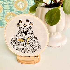 Hoop Prop: Embroidery Hoop Stand or Cross Stitch Display, Easy Gifting Upgrade