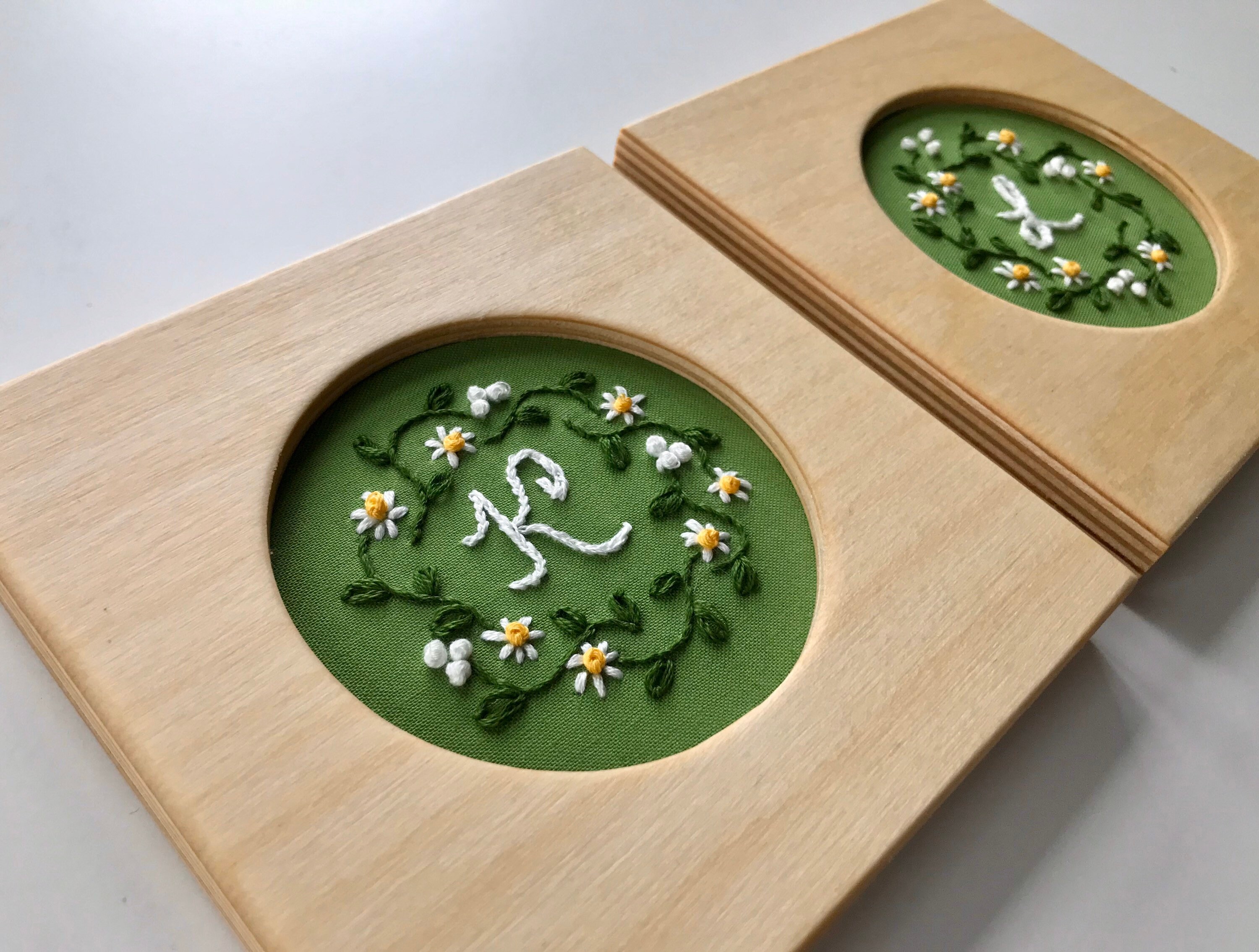 SQUARE Embroidery FRAMES. Hand Embroidery Frame. Cross Stitch Etsy