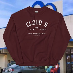 Sweatshirt Cloud 9 Superstore College-stijl, fankleding superstore tv-show, cadeaus voor superstorefans