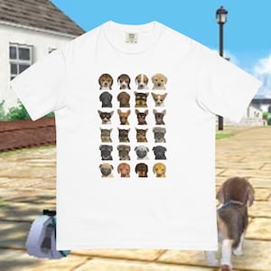 Nintendogs T-Shirt, Gift for Nintendogs Lovers, Early 2000’s Gaming Merch, Nintendo DS Tee