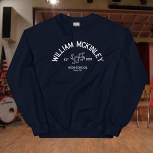 William McKinley High School Glee Club Crewneck, Gift for Glee Fans, Glee TV Show Merchandise