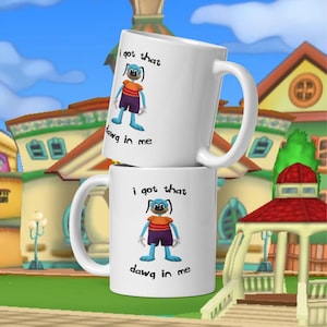 I Got That Dog In Me Toontown Mug Gift for Toontown Fans, Toontown Rewritten Merchandise