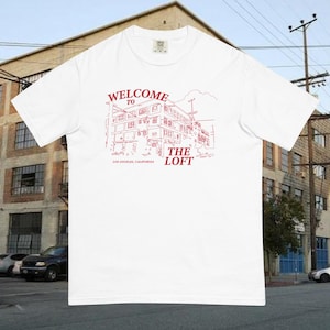 Welcome to The Loft New Girl T-Shirt, Gift for New Girl Fans, New Girl TV Show Merch, Apartment 4D Tee