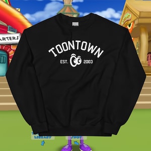 Toontown Est. 2003 College Style Sweatshirt, Gift for Toontown Corporate Clash Fans, Toontown Rewritten Merchandise