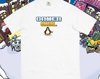 Gamer Girl Club Penguin Comfort Colors T-Shirt